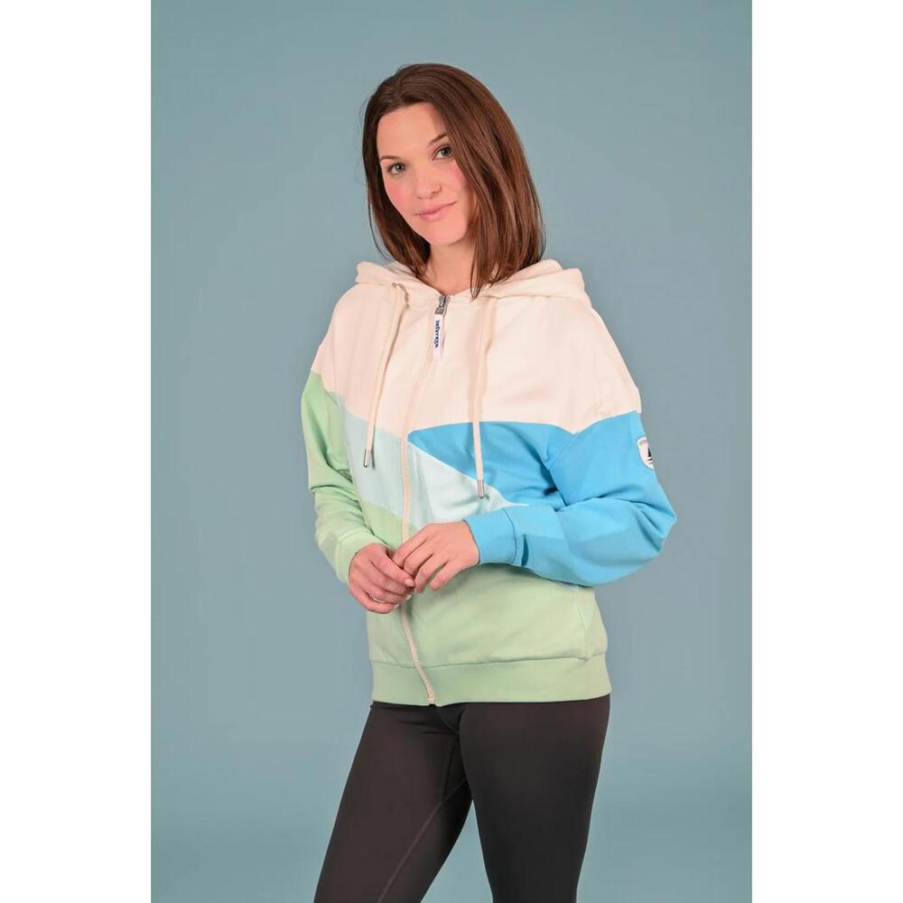 Wanakome Cordelia Cucumber Mix Full-Zip Hoodie Medium